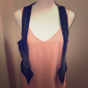 Denim vest